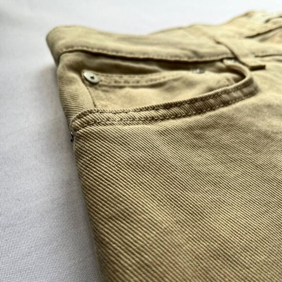 NWT SANDRO MENS BEIGE STRAIGHT LEG JEANS STYLE JE00406-11 - 32 - Picture 7 of 13
